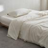 Algodón Puro Cuatro Estaciones Clase A Patrón de Ganso Algodón Glutinoso Producto Único Funda de Edredón Pieza Única Funda de Edredón Ropa de Cama Color Sólido Simple Ins