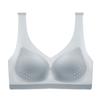 Ropa interior delgada para mujer verano fresca sin costuras inalámbrica que realza el pecho pequeña estilo chaleco deportivo pequeño para pecho pequeño push-up