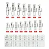 Conector de anillo de ocho caracteres para pesca Suding giratorio estilo japonés pin reforzado accesorios pin Luya suministros para equipo de pesca venta al por mayor