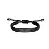 Pulsera de Acero Inoxidable Tejida a Mano con Placa Curva Grabada de Acero de Titanio para la Temporada de Graduación 2026 Transfronteriza Europea y Americana Venta al por Mayor