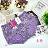 Xiaotianer 8807# versión grande de ropa interior de fibra de bambú para mujer de cintura alta, malla de capullo de alta calidad, calzones transpirables, venta al por mayor