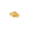 Venta al por mayor de fábrica Joyería de estilo coreano hebilla accesorio producto semiacabado material inserto metálico hebilla hebilla para collar pulsera diy