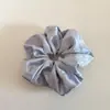 Diadema de Lazo de Terciopelo Satinado con Perlas de Gama Alta para Mujer, Cuerda Elástica para Cola de Caballo Estilo Coreano Dulce
