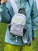Mini mochila ligera de estilo montañés para exteriores, mochila pequeña colorblock estilo coreano, adecuada para estudiantes, vacaciones, camping y uso casual