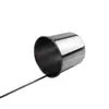 Acero inoxidable Recogedor de vino Tienda de 2 yuanes Suministro cuchara de vino Acero inoxidable Vertedor de vinagre Medidor de vino Colgador de vino Recogedor de vino Botella de vino