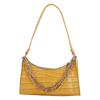 Bolso de diseño de nicho para mujer, nuevo bolso de cocodrilo de moda para otoño e invierno, bolso de hombro de mano de celebridad de Internet.