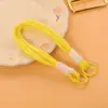 Lanyard Colorido Creativo de Doble Hilo con Doble Hebilla para Teléfono Móvil, Lanyard para Teléfono con Patrón Nudo Bloqueo de Color, Llavero, Accesorio para Bolso