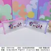 Comércio Exterior Novo Grupo Kpop Hunter Feminino Bolsa de Malha B6 Bolsa para Guardar Notas Estojo para Lápis Bolsa de Presente de Papelaria para Estudantes Pano Pequeno