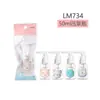 LMLTOP Botella Atomizadora de Dibujos Animados, Botella Atomizadora PET de un Solo Uso, Botella Vacía, Colección de Botellas Recargables Cosméticas de Viaje