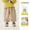 Casaco infantil Dudu Antiestático para outono, blusas para meninos, roupas de outono, roupas para meninas, chapéu mágico fofo, moderno