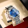 Marca Suiza Impermeable Reloj para Hombre Multifuncional Nuevo Modelo Luminoso Reloj de Cuarzo Transmisión en Vivo Dropshipping