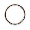 Comerciantes de fuerza Anillo abierto de plata nuevo hebilla anillo DIY bolsa de ropa anillo material de joyería cosido anillo de hierro