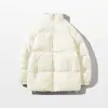Nueva Chaqueta Casual de Algodón Engrosada Otoño/Invierno 2026 Estilo Coreano Holgada de Color Sólido Abrigo de Algodón Chaqueta Acolchada