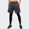 Pantalones ajustados para hombre, de dos piezas, para fitness, deportes, running, entrenamiento, Amazon, informales, elásticos, de secado rápido, 7010