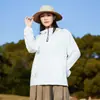 25 Ropa Nueva de Protección Solar Anti-ultravioleta UPF50 Ropa para Deportes al Aire Libre Piel de Hielo Ropa para Montar Pescar Pareja Masculina