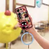 Adecuado para fundas de teléfono móvil Xiaomi, a prueba de polvo, estilo líquido peculiar, fundas suaves unisex para parejas, disipación de calor, lujoso, moderno y divertido