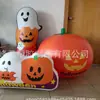 Boneco Tumbler Fantasma Branco Inflável Personalizado de Halloween, Boneco Tumbler Abóbora Inflável de PVC, Decorações Infláveis de Halloween