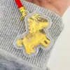 Hazte Rico Inmediatamente Cadena para Teléfono Móvil Llavero Colgante Lindo Dibujo Animado Pony Bolso Año del Caballo del Zodiaco Colgante Colgante Regalo