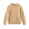 Suave y pegajoso Suéter Grueso de Lana para Niños Otoño/Invierno 2025, Cuello Medio Alto, Niños y Niñas, Cárdigan de Punto Cálido como Capa Base