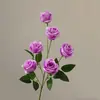 Oferta Especial Flores Artificiales para Boda Rosas, Phalaenopsis, Lirios, Gypsophila, Hortensias, Flores Falsas, Flores Artificiales Blancas al por Mayor