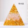 Cristal Natural 3cm Pedrinhas de Cristal Ornamento Pirâmide de Resina Ornamento Torre de Energia para Mesa de Escritório em Casa Atacado
