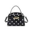 A bolsa de bolinhas popular deste ano para mulheres, nova bolsa transversal versátil da moda 2026, bolsa de mão requintada, bolsa quadrada pequena