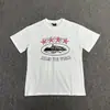 Camiseta Corteiz Série Alcatraz Manga Curta Logo Letra Estampada Gola Redonda Manga Curta