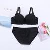 Nuevo Comercio Exterior Transfronterizo Europeo y Americano Multicolor Opcional Sujetador Transpirable para Mujer Suave y Cómodo Talla Grande Conjunto de Ropa Interior