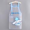 Delantal Transparente Hogar Cocina Nuevo TPU Impermeable y a Prueba de Aceite Sin Cintura Catering Especial Ropa de Trabajo para Cocinar