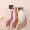 Estante de Almacenamiento para Film de Cocina Gancho Retráctil Colgador de Ropa Montado en Pared Ganchos Adhesivos para Baño
