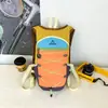 Bolsa de Viagem de Design de Nicho Bolsa Dopamina para Caminhada ao Ar Livre Mochila de Grande Capacidade Mochila Casual Feminina para Fitness e Ciclismo