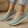 2025 Primavera y Verano Nuevos Comercio Exterior Talla Grande Transfronterizo Transpirable Poco Profundo Hebilla Zapatos Casual Versátil Zapatos de Mujer Europeos y Americanos