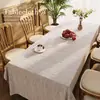 Toalha de mesa verde escura estilo americano, à prova d'água e resistente a óleo, com toque de linho, tecido para mesa de centro e mesa de jantar inspirado em Zen, feito sob medida para mesas de hotel e de conferência