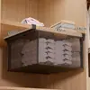 Prateleiras em Degraus para Guarda-Roupa, Divisores de Roupas, Porta-Roupas Íntimas Estilo Gaveta, Organizadores de Roupas para Armário, Cestas Extensíveis Deslizantes