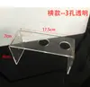 Soporte de Acrílico para Exhibir Helados de 1-10 Agujeros, Soporte para Conos, Soporte para Conos de Helado, Soporte para Rollos de Huevo, Soporte para Conos Crujientes