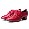 Zapatos de baile latino para mujer con tacón medio y suela blanda, zapatos de salón para adultos, zapatos de baile profesionales, zapatos para baile cuadrado