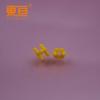 JKCP768 Amarillo Inserto de Agujero Estrecho Ajuste Estrecho 2.0 Agujero de Ajuste Estrecho Cuatro Espárragos Agujero de 1.95 Parte Pequeña de Fabricación