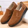 Sapatos de pano antigos de Pequim Sapatos de trabalho masculinos respiráveis antiderrapantes leves trabalho fundo macio casual tamanho grande fundo macio sapatos de pano transfronteiriços