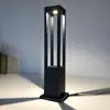 Venda direta de fábrica de luzes solares de jardim, luzes de paisagismo para exteriores, luzes de jardim em perfil de alumínio LED, luzes de rua para áreas residenciais
