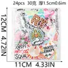 Parches Vintage con Bordado de Letra Rt Termoadhesivos para Chaquetas de Mezclilla, Sombreros, Mochilas de Estilo Urbano, Decoración Sencilla en Inglés