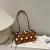 Cross2026 Otoño Nuevo Elegante Versátil Bolso de un Solo Hombro Alta Apariencia Viaje al Trabajo Diseño de Nicho Bolso de Mano de Lunares Bolso de Axila