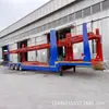 Exportação de Transportadores de Carros de Dois Eixos, Semirreboques para Transporte de Veículos de Passageiros com Parafuso-Barrilete, Plataformas para Transporte de Carros Pequenos, Veículos de Três Eixos