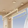 Sra. Varal Ajustável Jingui para Secar Roupas Varanda Varal de Roupas com Manivela Haste Manual para Secar Roupas Varal Doméstico Fresco para Secar Colchas