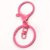 Color pintura broche de langosta juego de 3 piezas de 8 caracteres herrajes equipaje juguete llavero accesorios accesorios de muñeca pequeña llavero