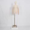 Tienda de ropa modelo de lino de bambú accesorios muñeca de medio cuerpo estilo coreano maniquí maniquí de plomo soporte para modelo soporte para exhibición en ventana