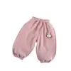 Pantalones Deportivos de Forro Polar para Niños Invierno 2025 Niñas Estampado Completo Puntos Cabeza de Conejo Jogger Deportivos Ropa de Abrigo de Forro Polar Modernos