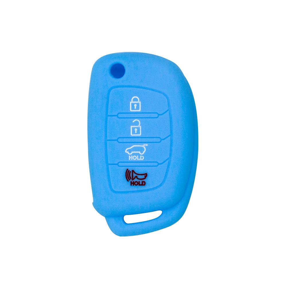 现代悦动钥匙套ix35锁匙包索纳塔硅胶保护套 (4).jpg