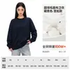 Sudadera de rizo pesado estilo americano para otoño e invierno, color liso, cuello redondo simple, top holgado de manga larga, unisex