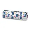 Estuche de Poliéster Estampado Completo Puntada Transfronteriza Portátil Simple Caja de Papelería Fábrica de Estuches Personalizados Venta al por Mayor Caliente