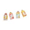 Accesorios de joyería japonesa diy K oro gota de aceite aleación colgante pequeño colgante para pulsera gota de aceite bolsa de bendición